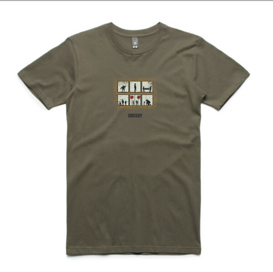 Anzacs Australian tee shirt