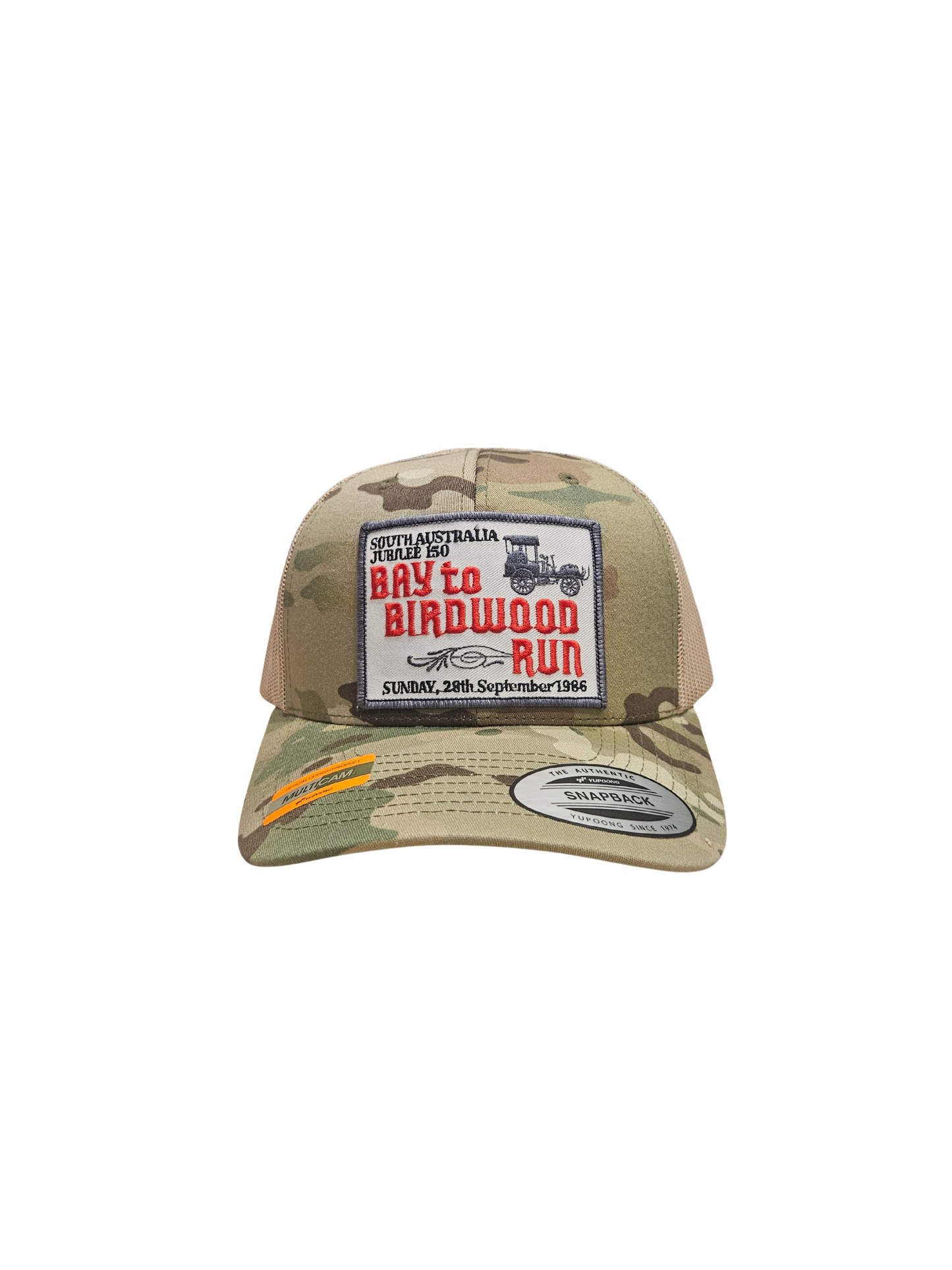 Yapoon snap back camo hat